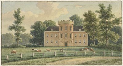 La casa de Wildenborch, vicino a Lochem da Christianus Hendricus Hein