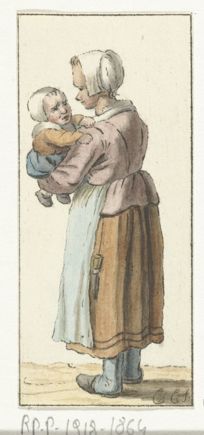 Madre con bambino da Christina Chalon