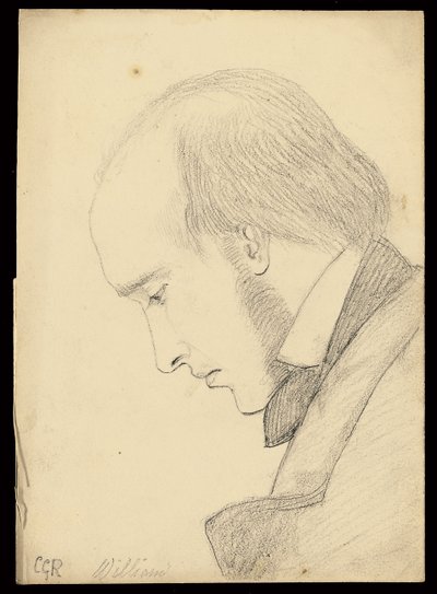 Ritratto di William Michael Rossetti da Christina Georgina Rossetti