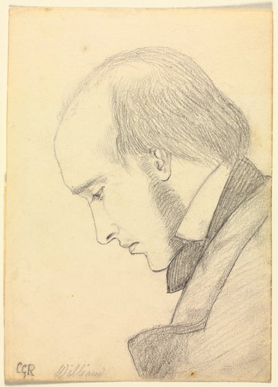 Ritratto di William Michael Rossetti da Christina Georgina Rossetti