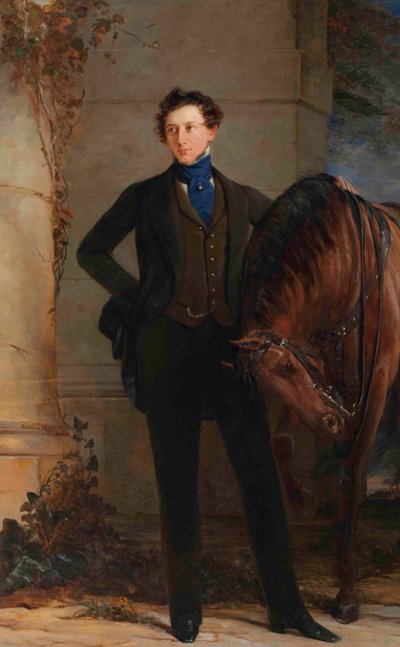 Ritratto del conte Vladimir Petrovich Orlov-Davydov 1809-1882, 1840 da Christina Robertson