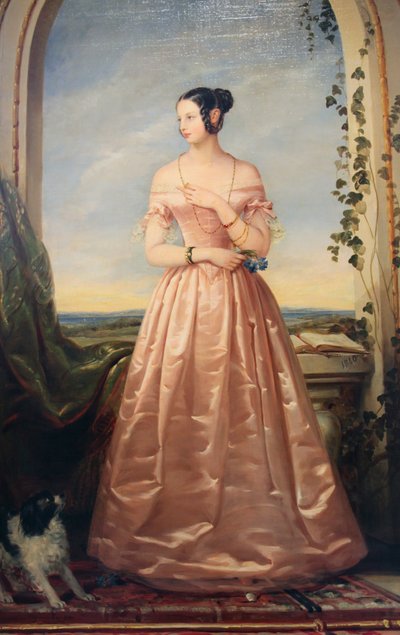 Ritratto della Granduchessa Alexandra Nikolaevna da Christina Robertson