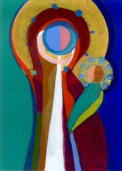 Madonna con Bambino, c. 2007 da Christina Saj