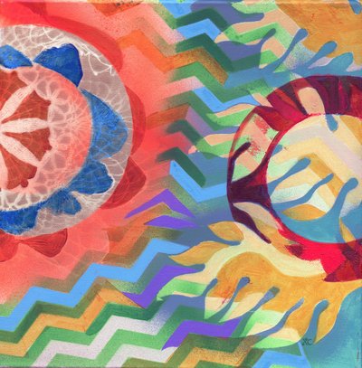 Meditazione18 Onde, c. 2017 da Christina Saj