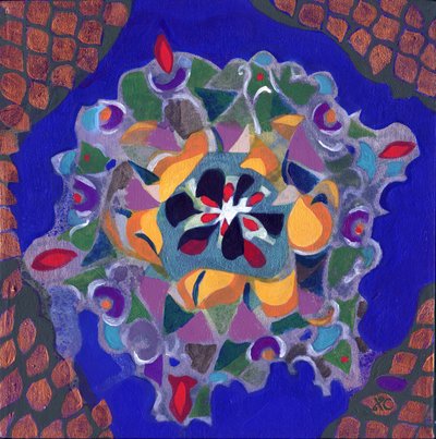 Meditazione 10, c. 2017 da Christina Saj