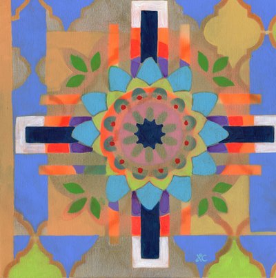 Meditazione 25, c. 2017 da Christina Saj