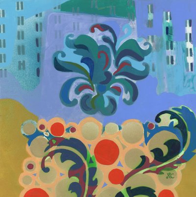 Meditazione 34, c. 2017 da Christina Saj