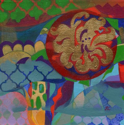 Meditazione 35, c. 2017 da Christina Saj