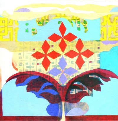 Meditazione 6, c. 2017 da Christina Saj