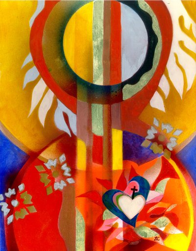 Nostra Signora del Sacro Cuore, c. 2010 da Christina Saj