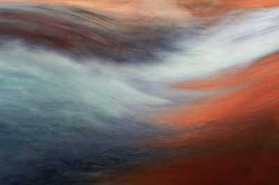 Onde di colore astratte da Christina Sillen