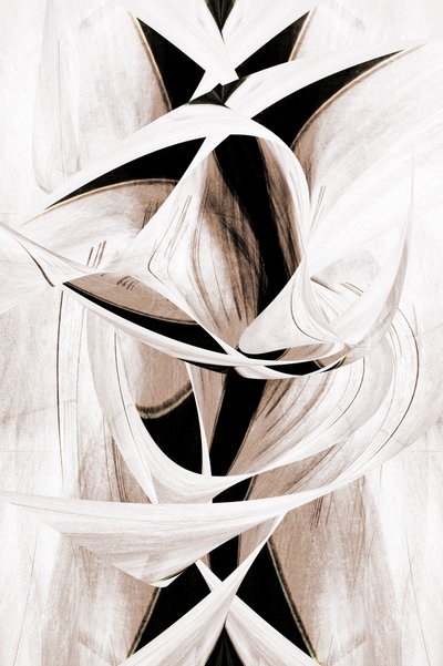 Eleganti curve astratte da Christina Sillen