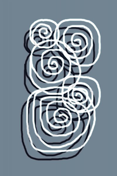 Flusso sereno a spirale da Christina Sillen