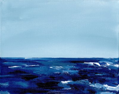 Deep Blue Horizon da Christine Lindstrom