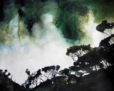 Il cielo della foresta di Moody da Christine Lindstrom