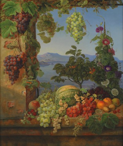 Frutti in un paesaggio italiano da Christine Løvmand