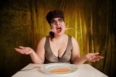 Espressione buffa della carota da Christine von Diepenbroek