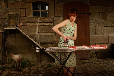 Stiratura alla Quirky Farm da Christine von Diepenbroek