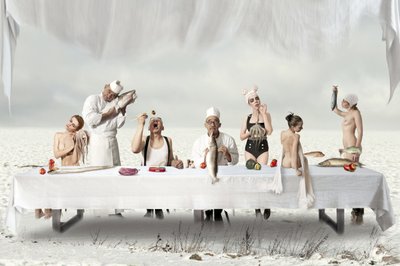Una cena surreale da Christine von Diepenbroek