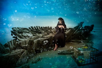 Fantasia subacquea sui relitti da Christine von Diepenbroek