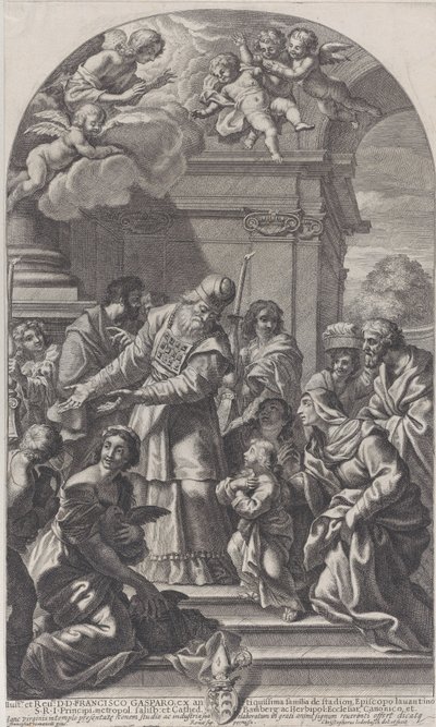 La presentazione della Vergine nel Tempio da Christof Lederwasch