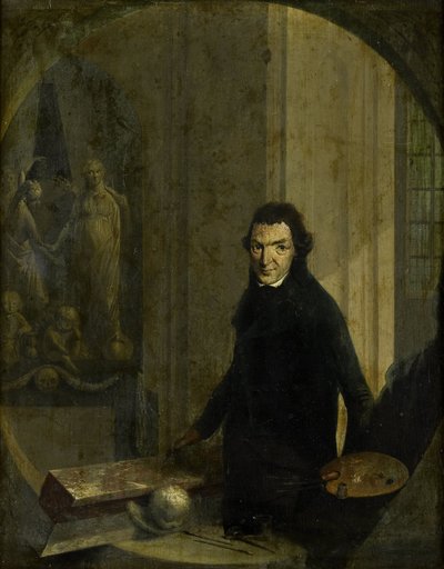 Autoritratto da Christoffel Frederik Franck