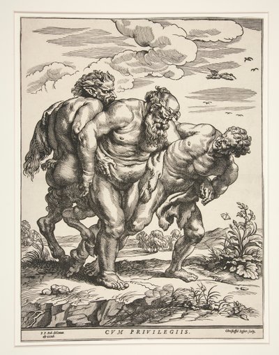 La marcia di Sileno da Christoffel Jegher