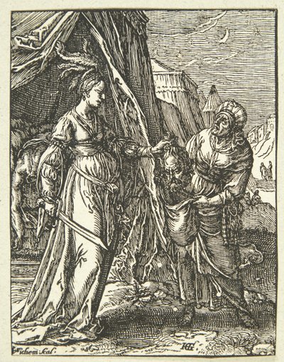 Giuditta con la testa di Oloferne da Christoffel van