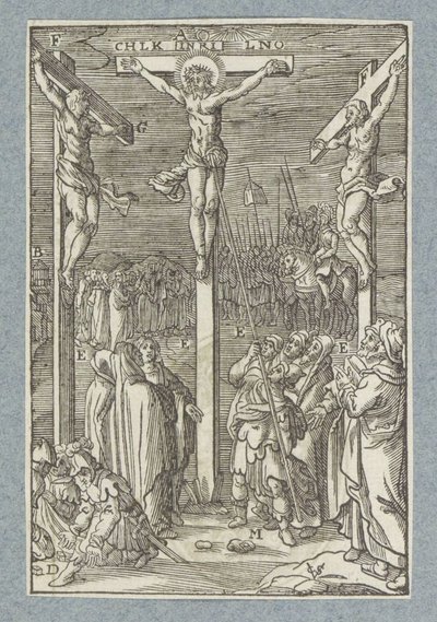 Cristo sulla croce da Christoffel van Sichem (II)