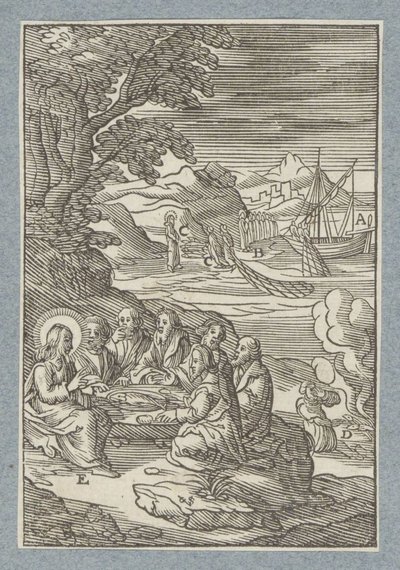Cristo dà le chiavi del cielo a Pietro da Christoffel van Sichem (II)