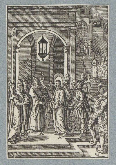 Cristo davanti ad Anna da Christoffel van Sichem (II)