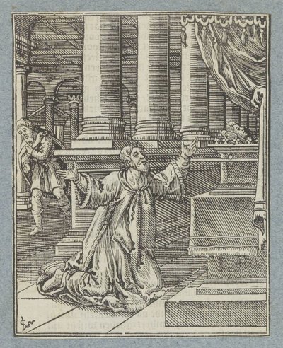 Pentimento e punizione di Davide da Christoffel van Sichem (II)
