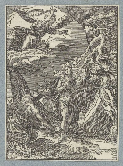 Espulsione dal Paradiso da Christoffel van Sichem (II)
