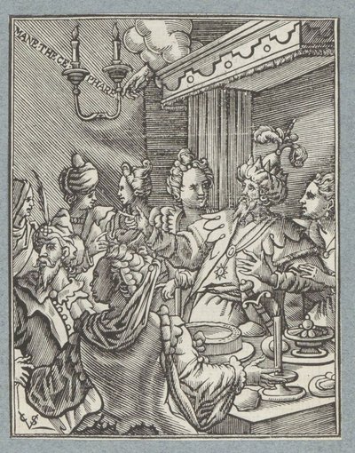 Banchetto di Baldassarre da Christoffel van Sichem (II)