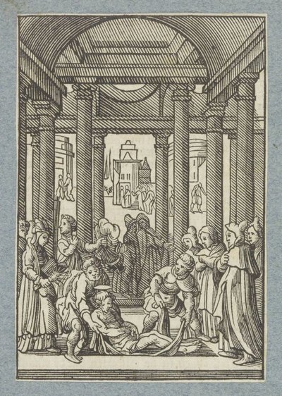 Deposizione di Santo Stefano da Christoffel van Sichem (II)