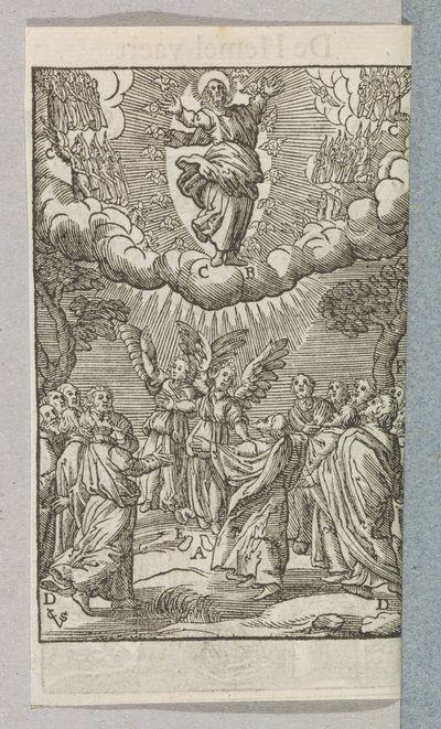 Ascensione di Cristo da Christoffel van Sichem (II)