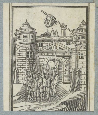 Testa di Oloferne da Christoffel van Sichem (II)