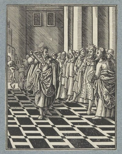 Geremia e il giogo di Babilonia da Christoffel van Sichem (II)