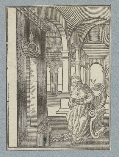 Manasse in prigione da Christoffel van Sichem (II)