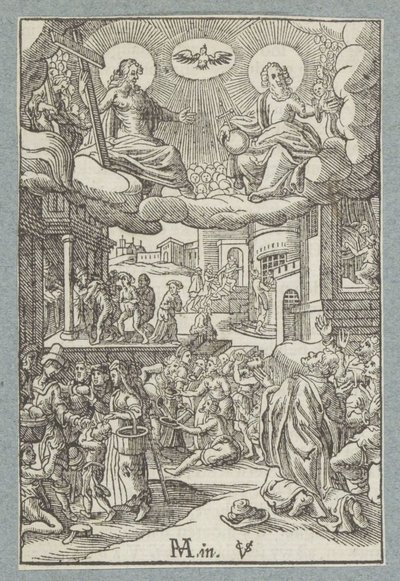 Padre nostro che sei nei cieli, sia santificato il tuo nome da Christoffel van Sichem (II)