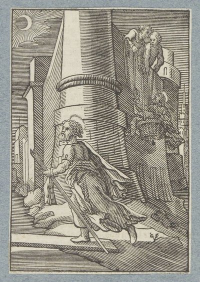 Fuga di Paolo da Damasco da Christoffel van Sichem (II)