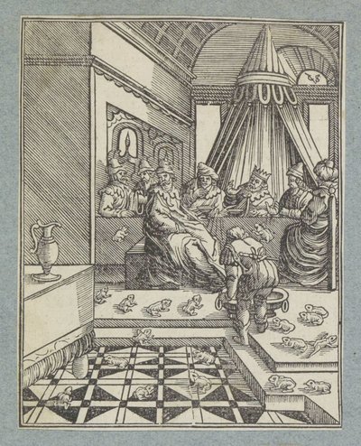 La piaga delle rane da Christoffel van Sichem (II)