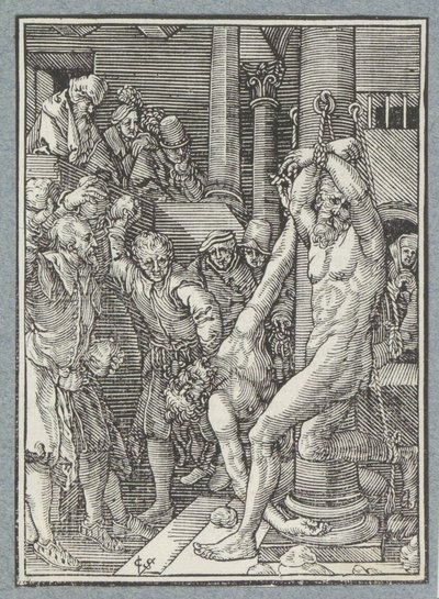 Lapidazione degli anziani da Christoffel van Sichem (II)