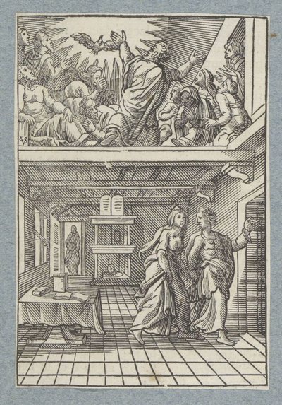Discesa dello Spirito Santo da Christoffel van Sichem (II)