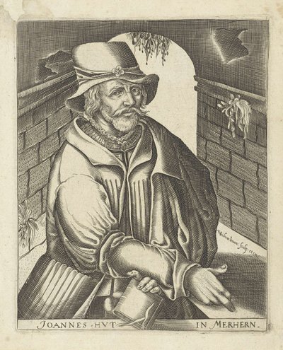 Jan Hus a Merhern, c. 1650 da Christoffel van Sichem