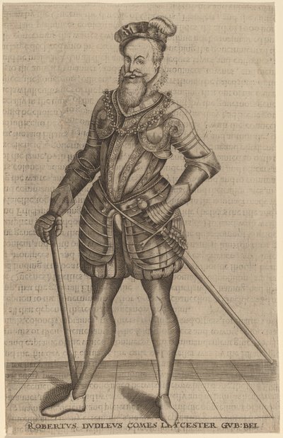 Robert Dudley, conte di Leicester da Christoffel van Sichem I
