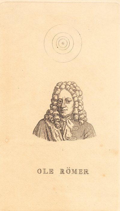 Ole Rømer da Christoffer Wilhelm Eckersberg
