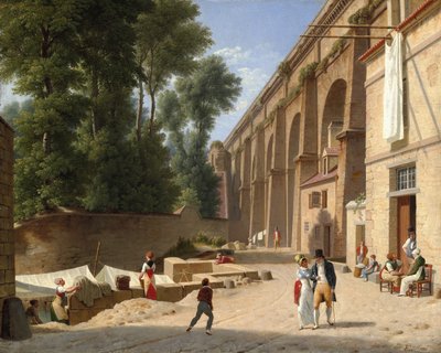 Danese:  Akvædukten i Arcueil Il paesaggio sotto l