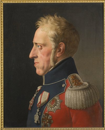Ritratto di Federico VI di Danimarca da Christoffer Wilhelm Eckersberg