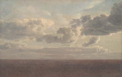 Studio di nuvole sul mare da Christoffer Wilhelm Eckersberg